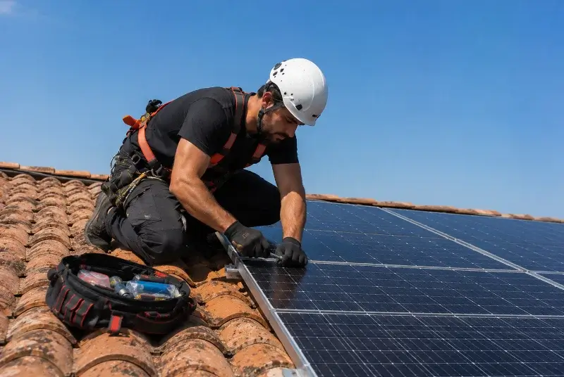 Maintenance et monitoring de panneaux solaires à Montpellier