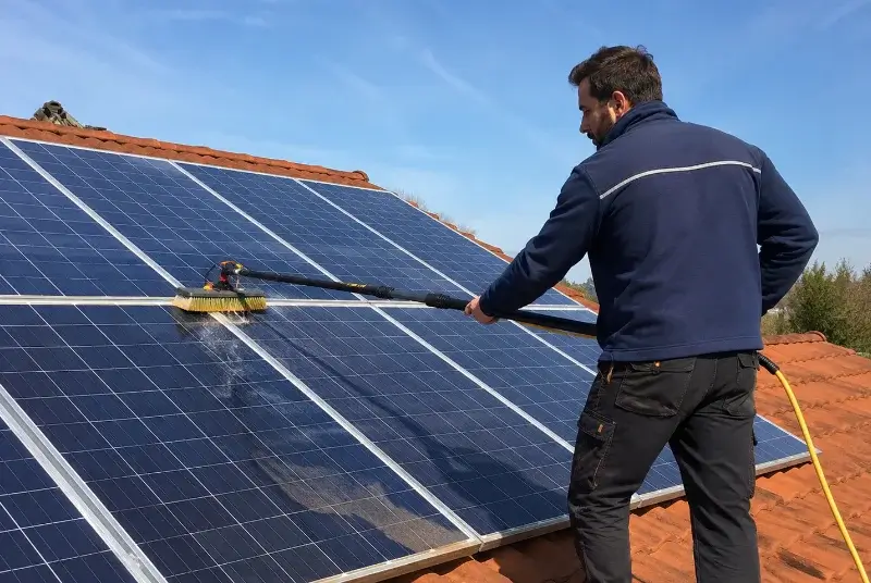 Nettoyage et entretien de panneaux solaires à Montpellier